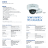 Speco O8D9 8MP (4K) IP Dome Camera with Advanced Analytics, NDAA Compliant, 2.8mm Fixed Lens, White